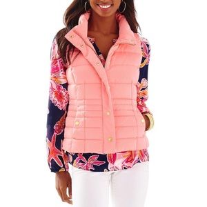 Lilly Pulizter Isabelle Vest, Coral | Sz M